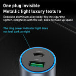 Caricatore auto MOMAX 67W USB-C + USB-A doppia porta