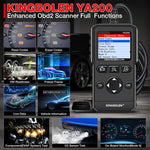 KINGBOLEN YA200 OBD2 Analizzatore di guasti dello strumento di diagnosi dei guasti dell'auto, YA200