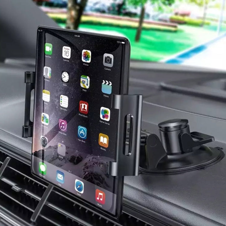 Supporto per tablet per cruscotto dell'auto, staffa per parabrezza a ventosa in PVC, PVC Suction Cup