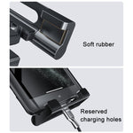 Supporto per tablet per cruscotto dell'auto, staffa per parabrezza a ventosa in PVC + vassoio, PVC Suction Cup + Tray