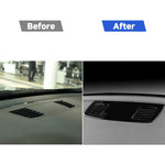 Per BMW Serie 3 E90 2005-2012 Strumento per auto Adesivo decorativo per pannello di uscita dell'aria di grandi dimensioni, guida a destra e a sinistra universale, Car Instrument Large Air Outlet Panel