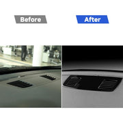 Per BMW Serie 3 E90 2005-2012 Strumento per auto Adesivo decorativo per pannello di uscita dell'aria di grandi dimensioni, guida a destra e a sinistra universale, Car Instrument Large Air Outlet Panel
