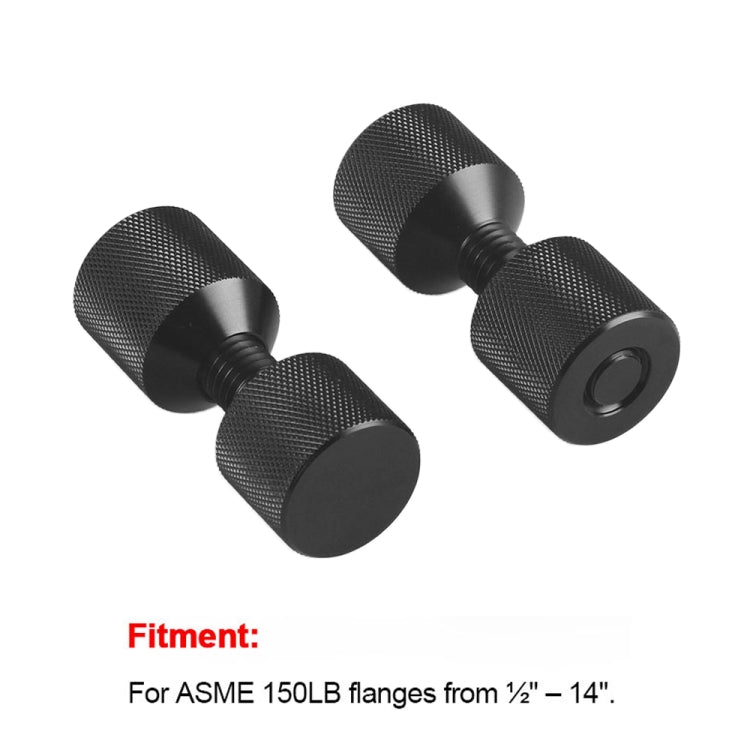 Set perni a due fori 1-1/8" in alluminio 6061