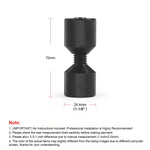Set perni a due fori 1-1/8" in alluminio 6061