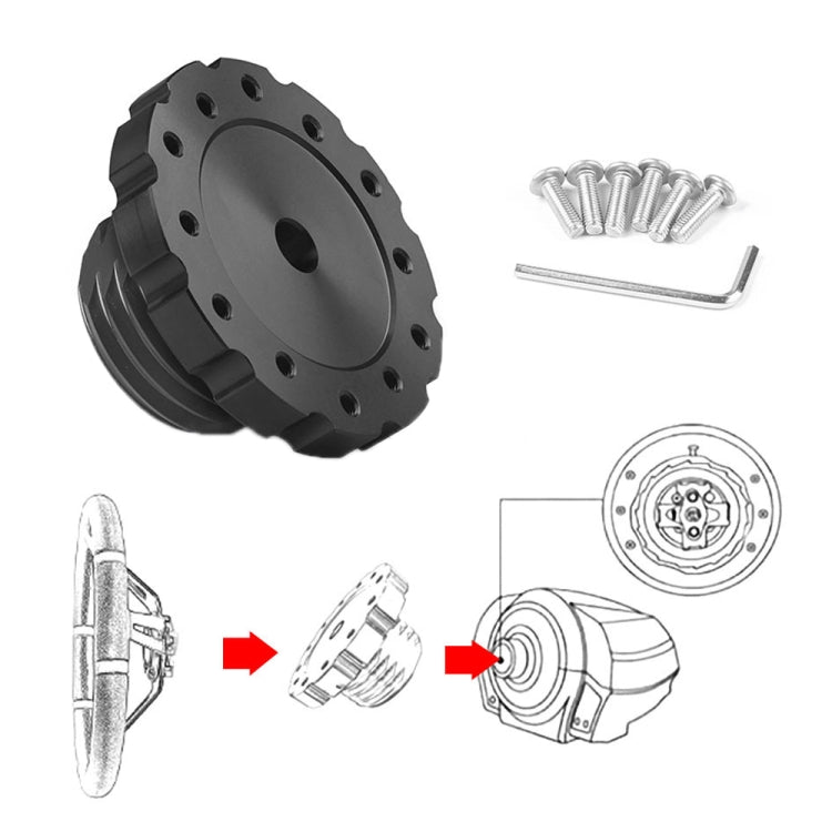 Per l'adattatore di collegamento del volante da gioco Thrustmaster TXT300 T500TS, For Thrustmaster TXT300 (Black), For Thrustmaster TXT300 (Red)