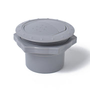 Bocchetta di uscita aria CA rotonda universale da 60 mm per camper, autobus, barca, yacht, condizionatore d'aria automatico, parti di ricambio, accessori per auto, A Style (Grey), A Style (Black)