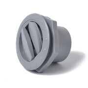 Bocchetta di uscita aria CA rotonda universale da 60 mm per camper, autobus, barca, yacht, condizionatore d'aria automatico, parti di ricambio, accessori per auto, A Style (Grey), A Style (Black)