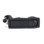 Chiusura a compressione manuale con leva regolabile in lega di zinco nera con grilletto rialzato per camper/rimorchio, senza bloccaggio, Black