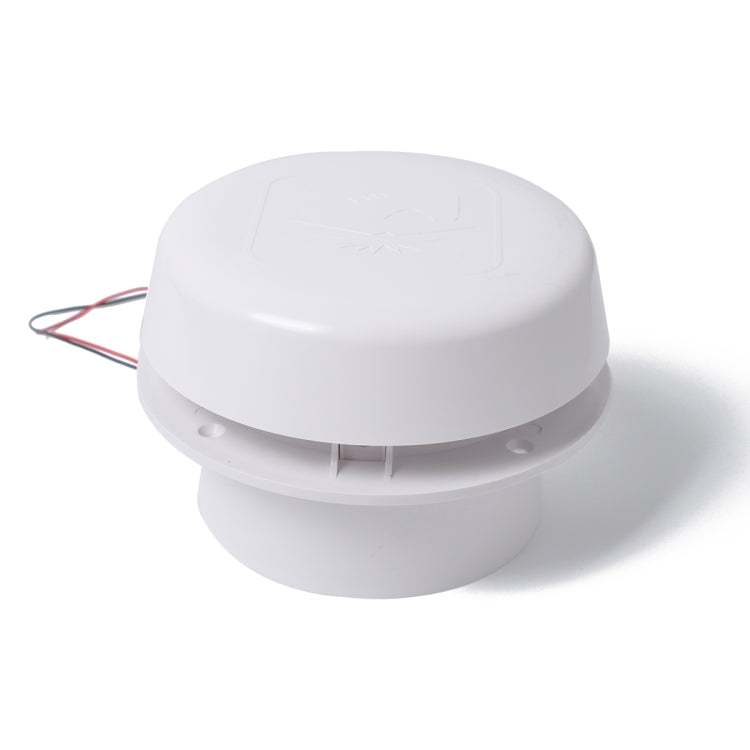 Rimorchio da viaggio per camper con ventola di ventilazione silenziosa sul tetto per camper a forma di fungo da 12 V bianco Volt, A0673