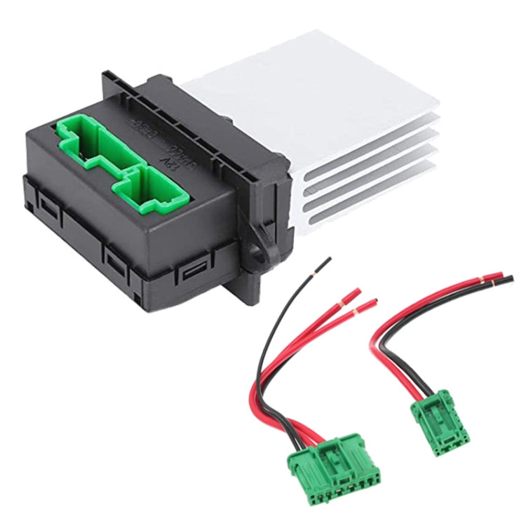 Resistenza ventola riscaldatore auto + connettore/filo 6441.L2 7701207718 per Citroen/Peugeot/Renault, A0424