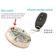 4 LED solari per pneumatici auto con telecomando IR