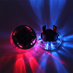 4 LED solari per pneumatici auto con telecomando IR