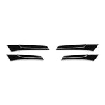 Per Mazda 3 Axela 2010-2013 Adesivo decorativo 8 in 1 per maniglia per portiera auto, guida a destra e a sinistra universale, Door Push Handle