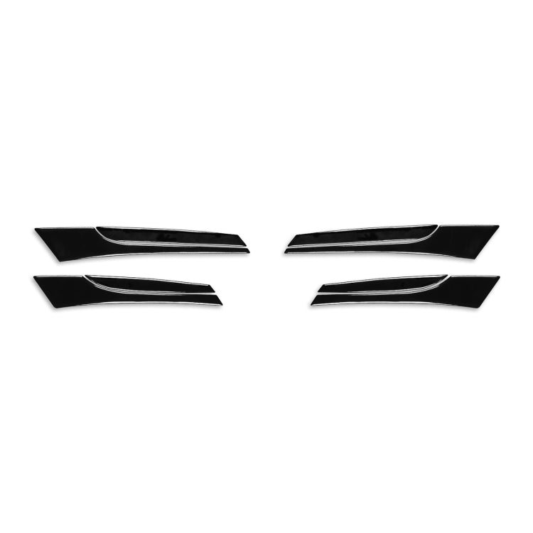 Per Mazda 3 Axela 2010-2013 Adesivo decorativo 8 in 1 per maniglia per portiera auto, guida a destra e a sinistra universale, Door Push Handle