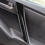 Per Mazda 3 Axela 2010-2013 Adesivo decorativo 8 in 1 per maniglia per portiera auto, guida a destra e a sinistra universale, Door Push Handle