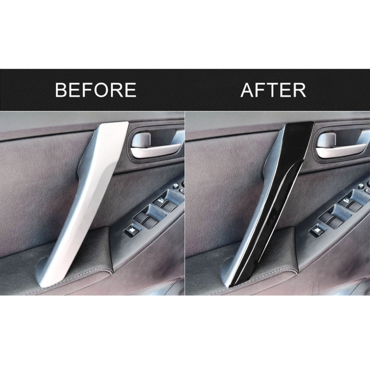 Per Mazda 3 Axela 2010-2013 Adesivo decorativo 8 in 1 per maniglia per portiera auto, guida a destra e a sinistra universale, Door Push Handle