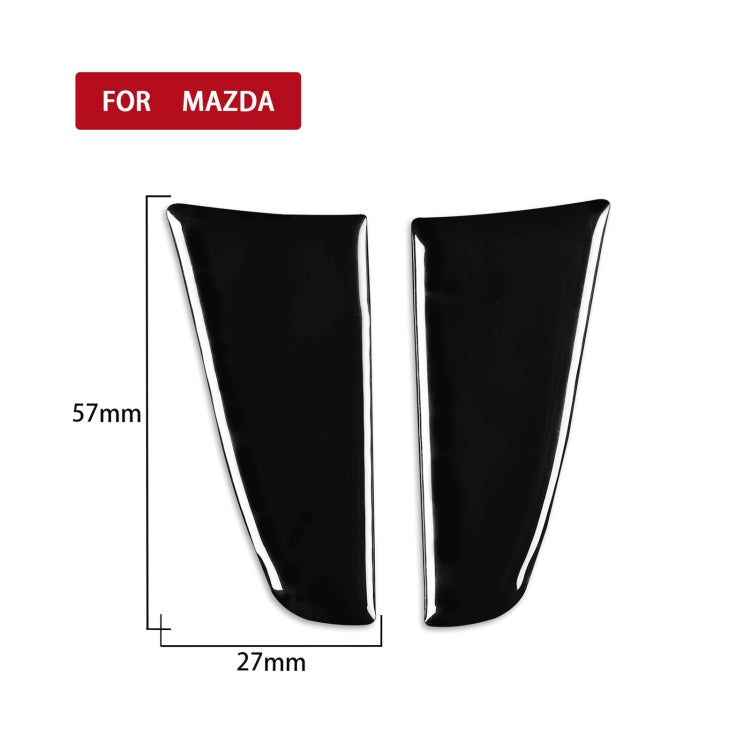 Per Mazda 3 Axela 2010-2013 Volante per auto sotto adesivo decorativo, guida a destra e a sinistra universale, Central Display Screen