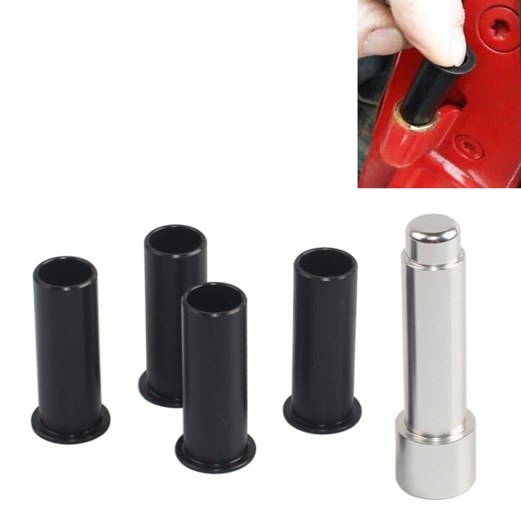 4 pezzi di strumento di rimozione auto cerniera boccola parti in metallo + plastica di ricambio universale per Jeep Wrangler JKU 2007-2018, 4 PCS