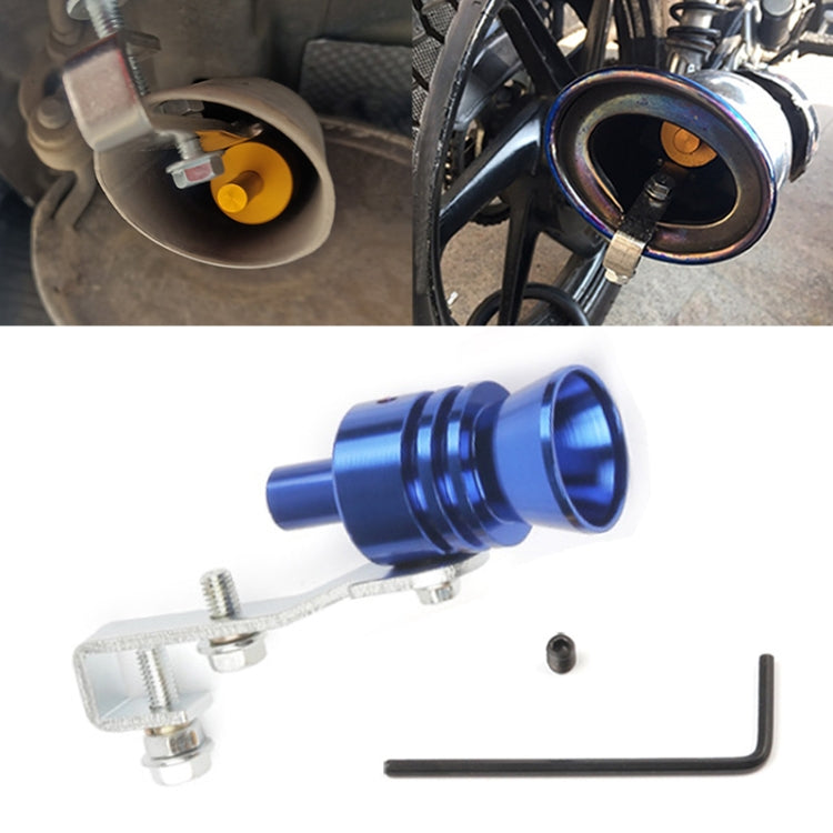 Fischio universale Turbo Sound per tubo scarico 30 mm