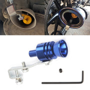 Fischio universale per tubo di scarico Turbo Sound in alluminio, simulatore per auto/moto, dimensioni: L, diametro esterno: 30 mm, Size: L (Black), Size: L (Gold), Size: L (Blue), Size: L (Red), Size: L (Silver)