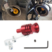 Fischio universale per tubo di scarico Turbo Sound in alluminio, simulatore per auto/moto, dimensioni: L, diametro esterno: 30 mm, Size: L (Black), Size: L (Gold), Size: L (Blue), Size: L (Red), Size: L (Silver)