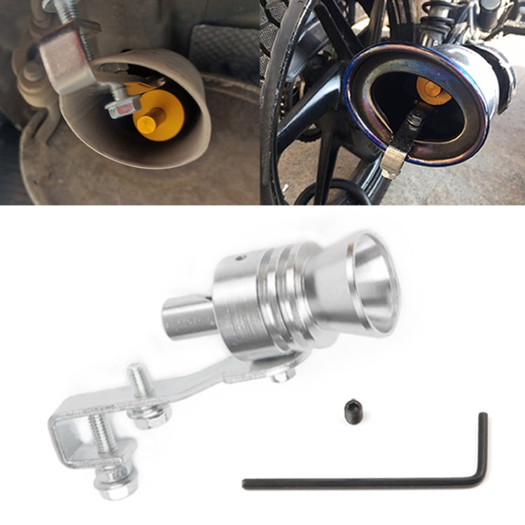 Fischio universale Turbo Sound per tubo scarico 30 mm