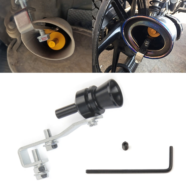 Turbo Sound marmitta fischio in alluminio universale M
