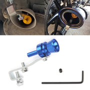 Universale in alluminio Turbo Sound marmitta di scarico fischio per auto/moto simulatore Whistler, dimensione: M, diametro esterno: 23 mm, Size: M (Black), Size: M (Gold), Size: M (Blue), Size: M (Red), Size: M (Silver)