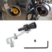 Universale in alluminio Turbo Sound marmitta di scarico fischio per auto/moto simulatore Whistler, dimensione: S, diametro esterno: 20 mm, Size: S (Black), Size: S (Gold), Size: S (Blue), Size: S (Red), Size: S (Silver)