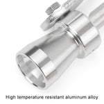 Marmitta fischio Turbo Sound universale in alluminio S
