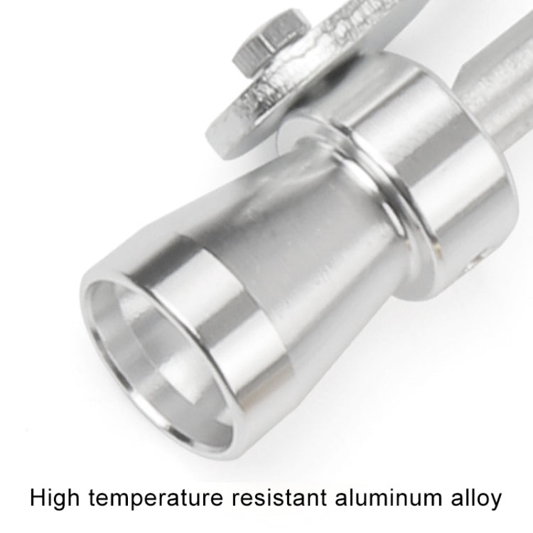 Marmitta fischio Turbo Sound universale in alluminio S