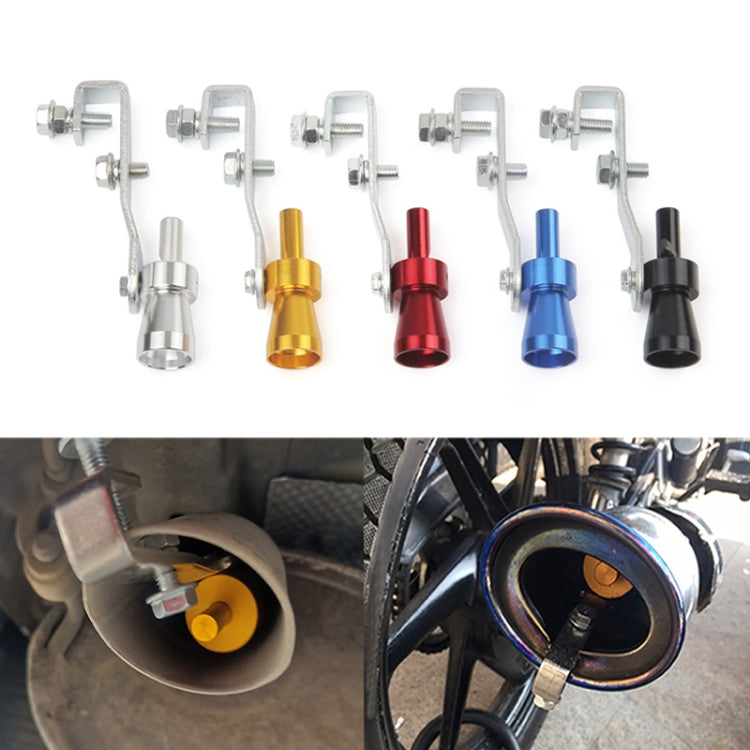 Marmitta fischio Turbo Sound universale in alluminio S