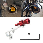 Marmitta fischio Turbo Sound universale in alluminio S