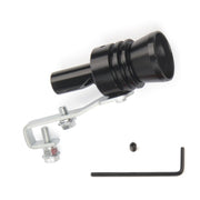 Fischio universale per tubo di scarico Turbo Sound in alluminio, simulatore per auto/moto, dimensioni: XL, diametro esterno: 35 mm, Size: XL (Black), Size: XL (Gold), Size: XL (Blue), Size: XL (Red), Size: XL (Silver)