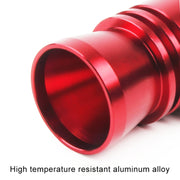 Fischio universale per tubo di scarico Turbo Sound in alluminio, simulatore per auto/moto, dimensioni: XL, diametro esterno: 35 mm, Size: XL (Black), Size: XL (Gold), Size: XL (Blue), Size: XL (Red), Size: XL (Silver)