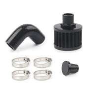 Kit di reindirizzamento dello sfiato del carter CCV per 07.5-17 Dodge 6.7 Cummins 2500 3500, CCV Crank Case Vent Reroute Kit