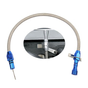 Asta di livello olio per cambio olio flessibile in acciaio inossidabile per auto, asta di misurazione olio da 530 mm per Chevrolet, For Chevrolet(Silver), For Chevrolet(Red), For Chevrolet(Blue), For Chevrolet(Black)