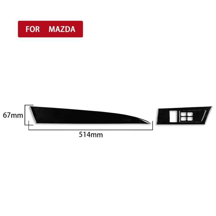 Adesivo decorativo strumentazione Mazda 3 Axela 2010-2013