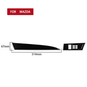 Per Mazda 3 Axela 2010-2013 Auto 3 in 1 Adesivo decorativo su entrambi i lati del set di strumenti, guida a destra, 3 in 1 Both sides of Instrument Set, Right Drive