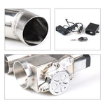 Tubo per valvola di scarico elettrica telecomandata per auto CNSPEED Y Shape 2 in 1, dimensioni: 2,25 pollici, Size: 2.25 inch