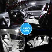 10 pz T10 4014-26SMD Luci luminose per auto LED Lampada da lettura per luce di ingombro
