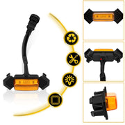 Per Toyota Tacoma TRD 2016-2019 3 in 1 LED per auto Spie sulla griglia anteriore, Luci di marcia diurna e Luci larghe, 3 in 1