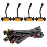 Per Toyota Tacoma TRD 2016-2019 4 in 1 LED per auto Spie sulla griglia anteriore, Luci di marcia diurna e Luci larghe, 4 in 1