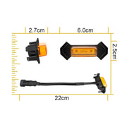 Per Toyota Tacoma TRD 2016-2019 5 in 1 LED per auto Spie sulla griglia anteriore, Luci diurne e Luci larghe, 5 in 1