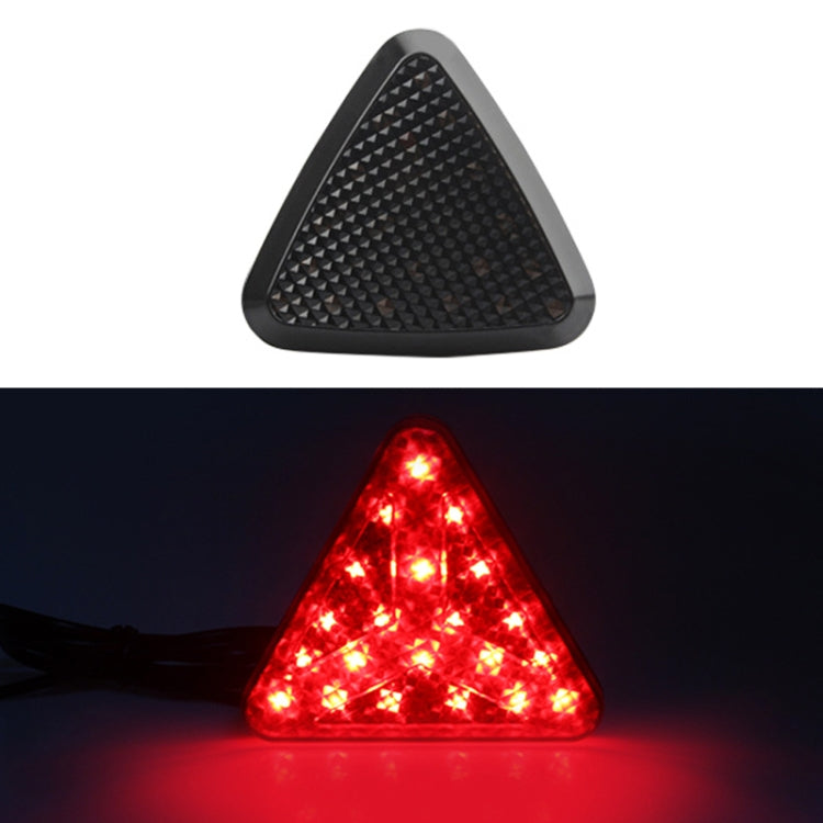 Fanale posteriore a LED con luce pilota triangolare stile X per bicicletta / mountain bike, X Style