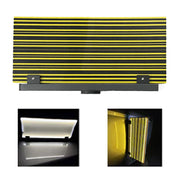 Strumento per la rimozione di riparazioni di ammaccature senza vernice da 68 LED, controllo della scheda di rilevamento della luce della striscia di linea del riflettore, Stripe Light