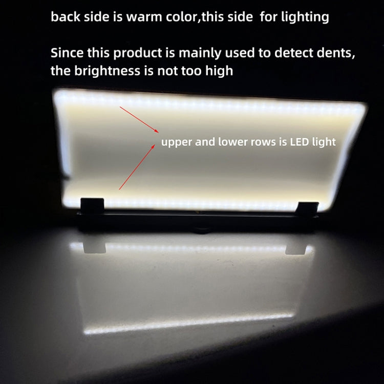Strumento per la rimozione di riparazioni di ammaccature senza vernice da 68 LED, controllo della scheda di rilevamento della luce della striscia di linea del riflettore, Stripe Light