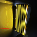 Strumento per la rimozione di riparazioni di ammaccature senza vernice da 68 LED, controllo della scheda di rilevamento della luce della striscia di linea del riflettore, Stripe Light