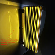 Strumento per la rimozione di riparazioni di ammaccature senza vernice da 68 LED, controllo della scheda di rilevamento della luce della striscia di linea del riflettore, Stripe Light