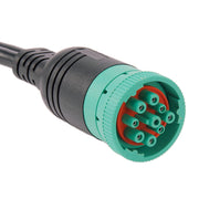 Per cavo diagnosi connettore Cummins J1939 a 9 pin, For Cummins